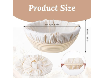 سلال بلاستيكية لتخمير العجين سلة خبز العجين المخمر