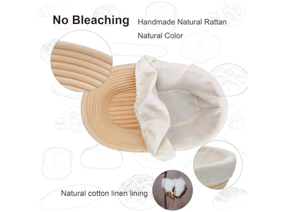 مجموعة سلة تخمير للخبازين المنزليين خبز الساوردو بالجملة بنيتون