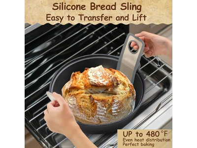 تخمير العجين المخمر بدون سلة خبز هدية لتزيين الكعك